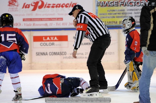2010-11-28 Como 2172 Hockey Milano Rossoblu U10-Como - Simone Battelli